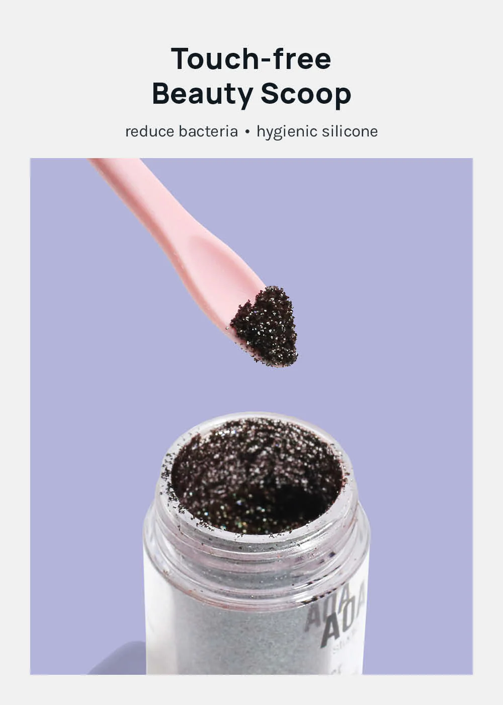 AOA Dual-ended Silicone Makeup Scoop - Mrs Treak