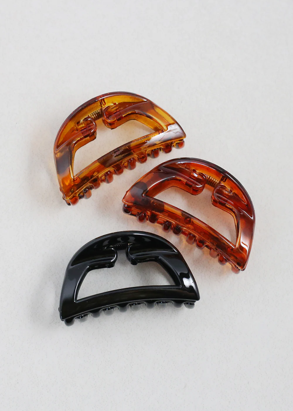 3-PC Small Hair Jaw Clip - Mrs Treak