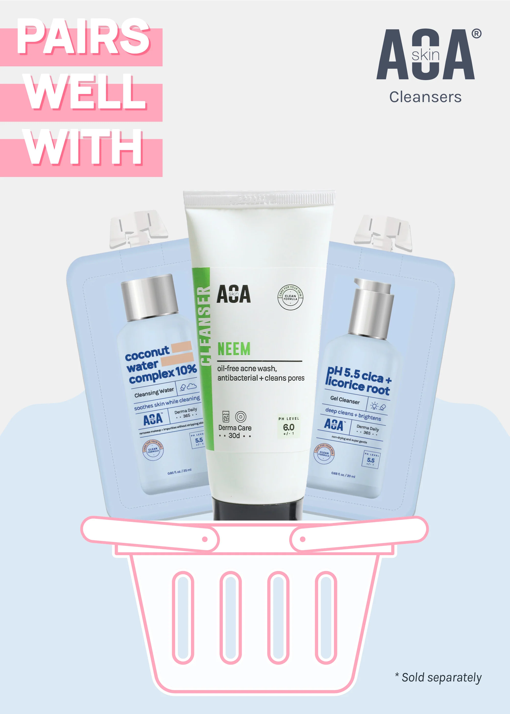 AOA Compressed Facial Sponges �C 50 pack - Mrs Treak