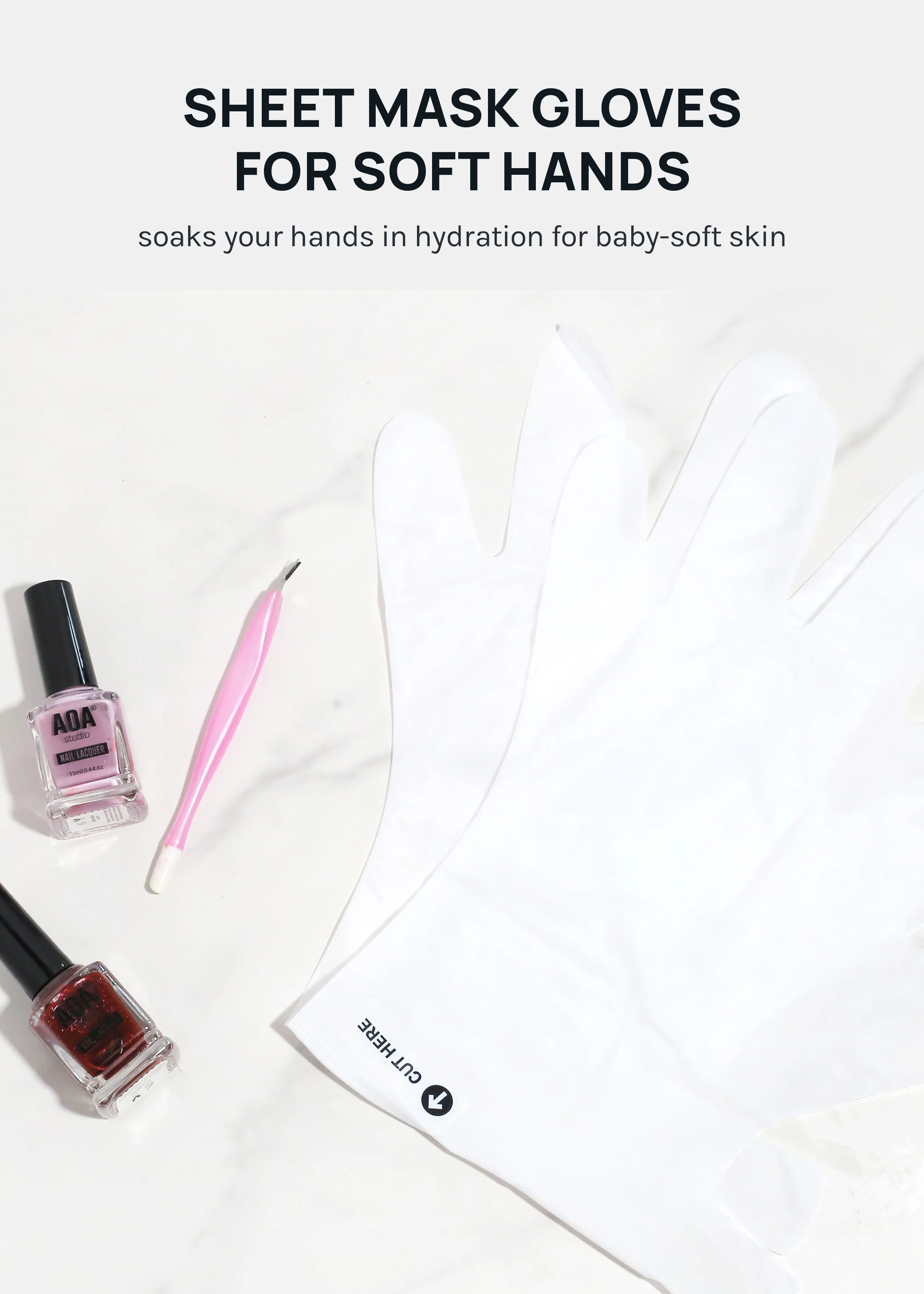 AOA Skin Gardenia Hand Sheet Mask - Mrs Treak