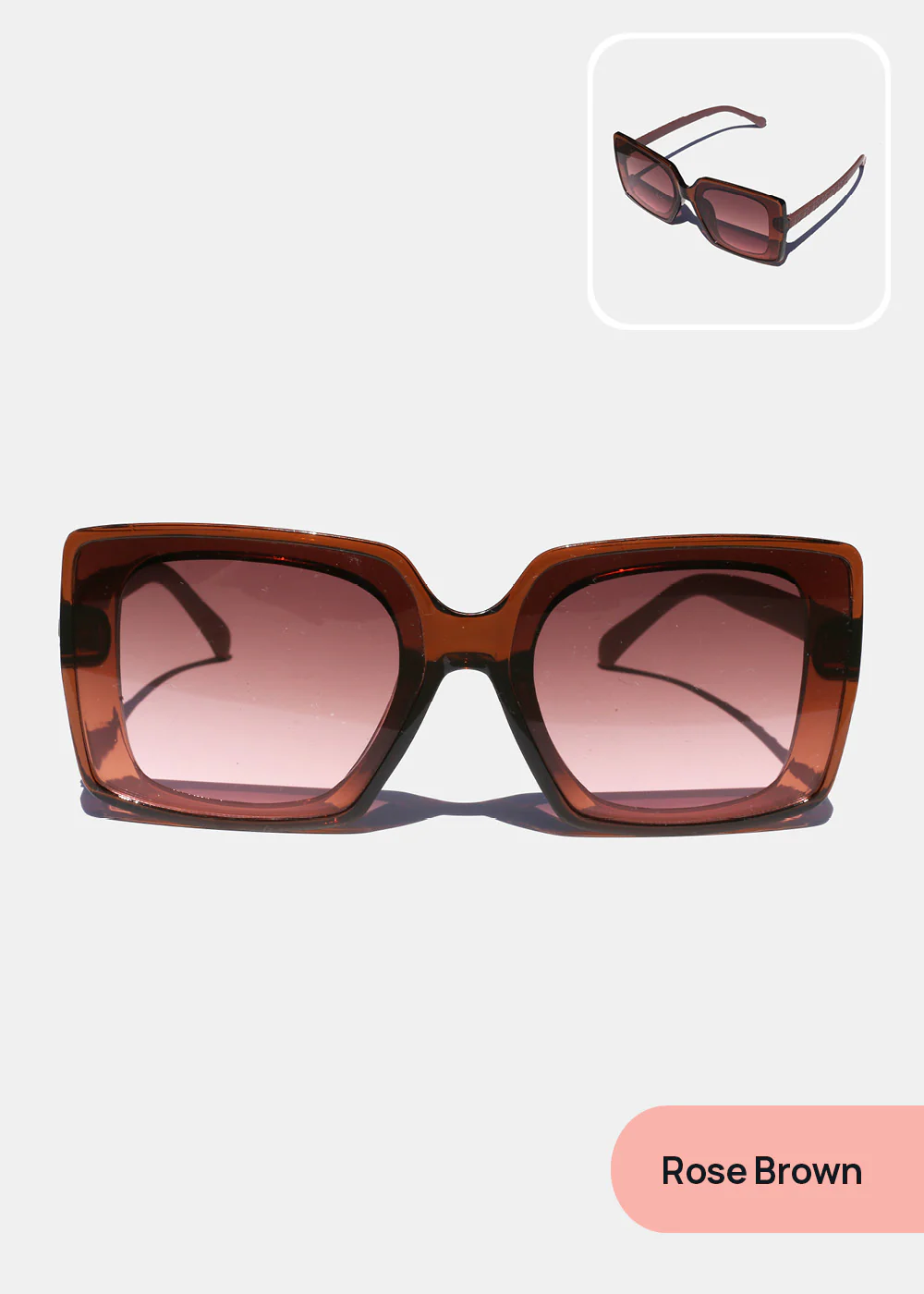 Oversized Chic Square Frames - Mrs Treak