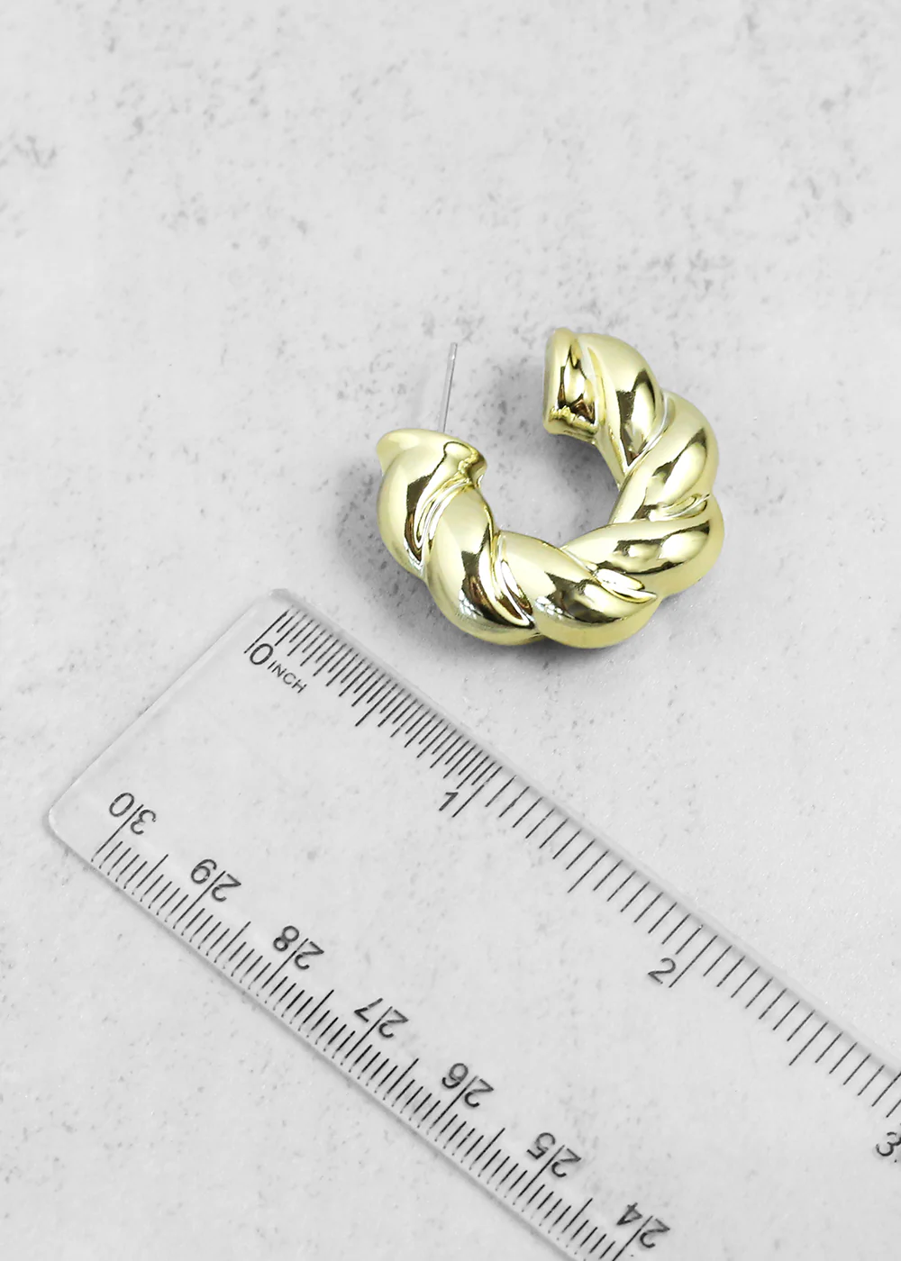 Twisted Open Hoops - Mrs Treak