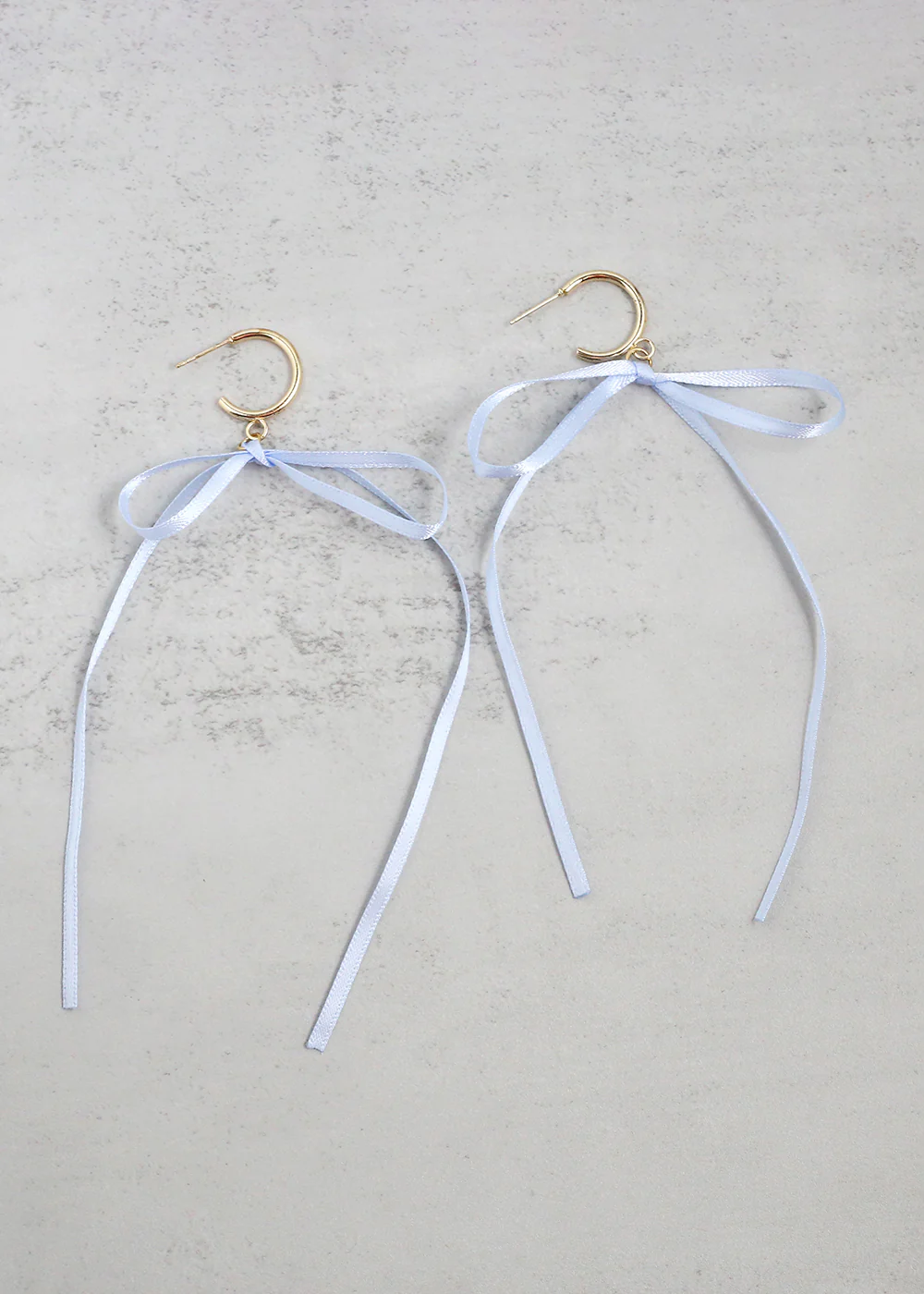 Satin Bow Statement Earrings - Mrs Treak
