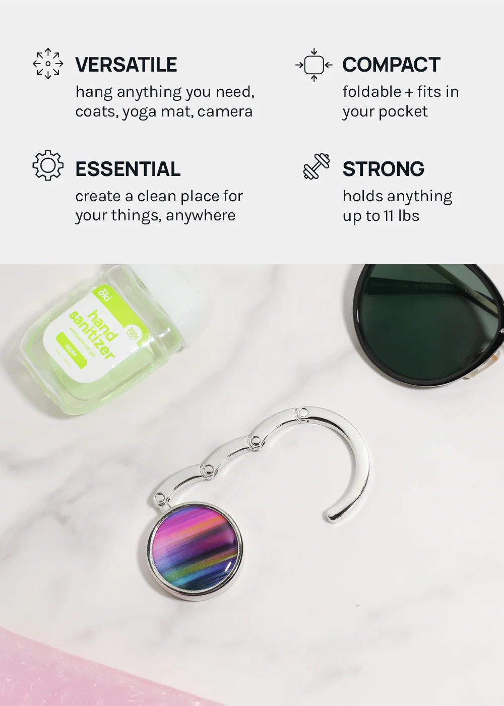 Official Key Items A+ Bag Hanging Hooks - Mrs Treak