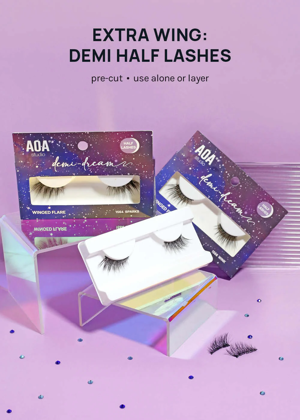 Demi-Dream Half Lashes �C Sparks - Mrs Treak