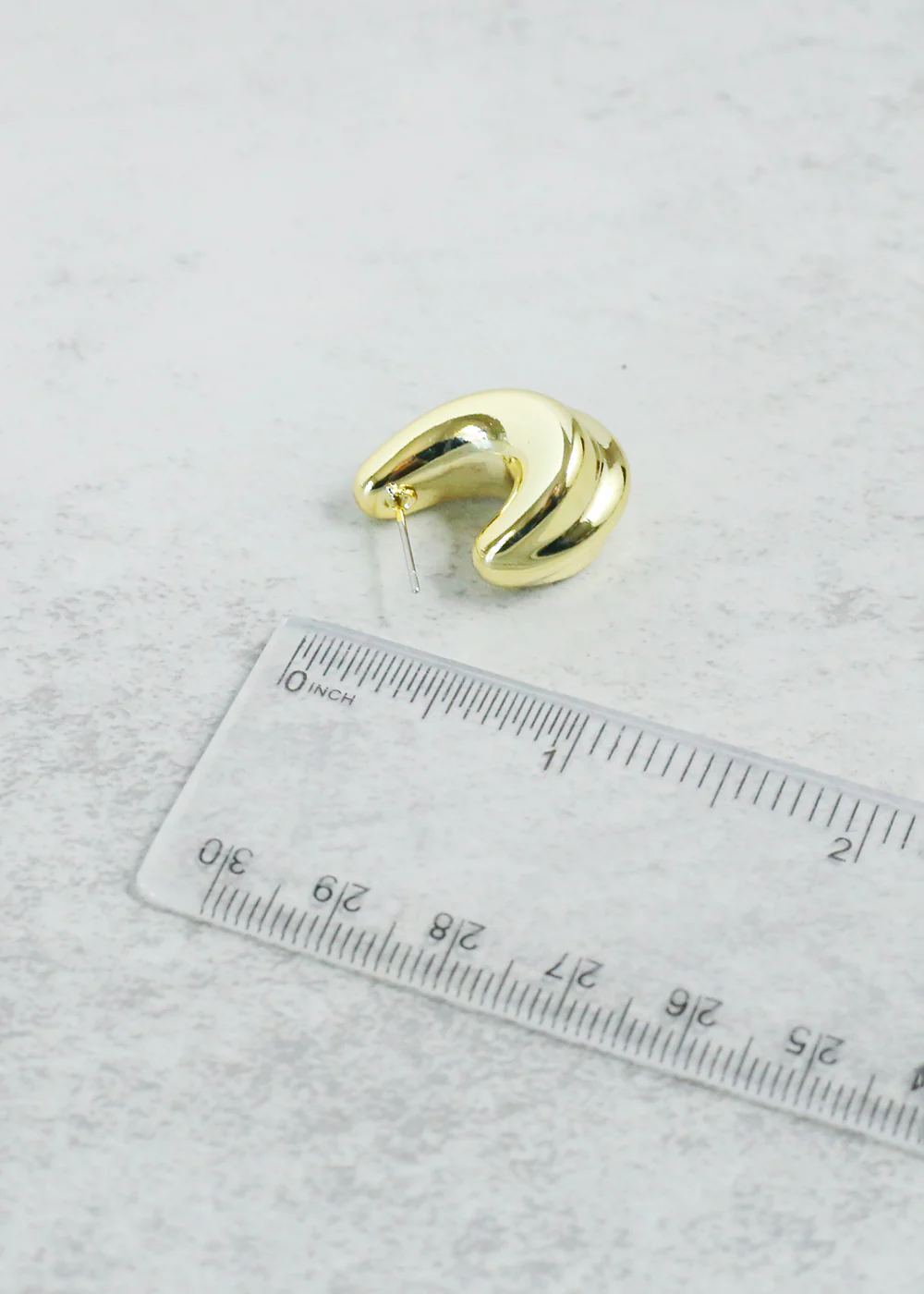 Statement Half Hoop Earring - Mrs Treak