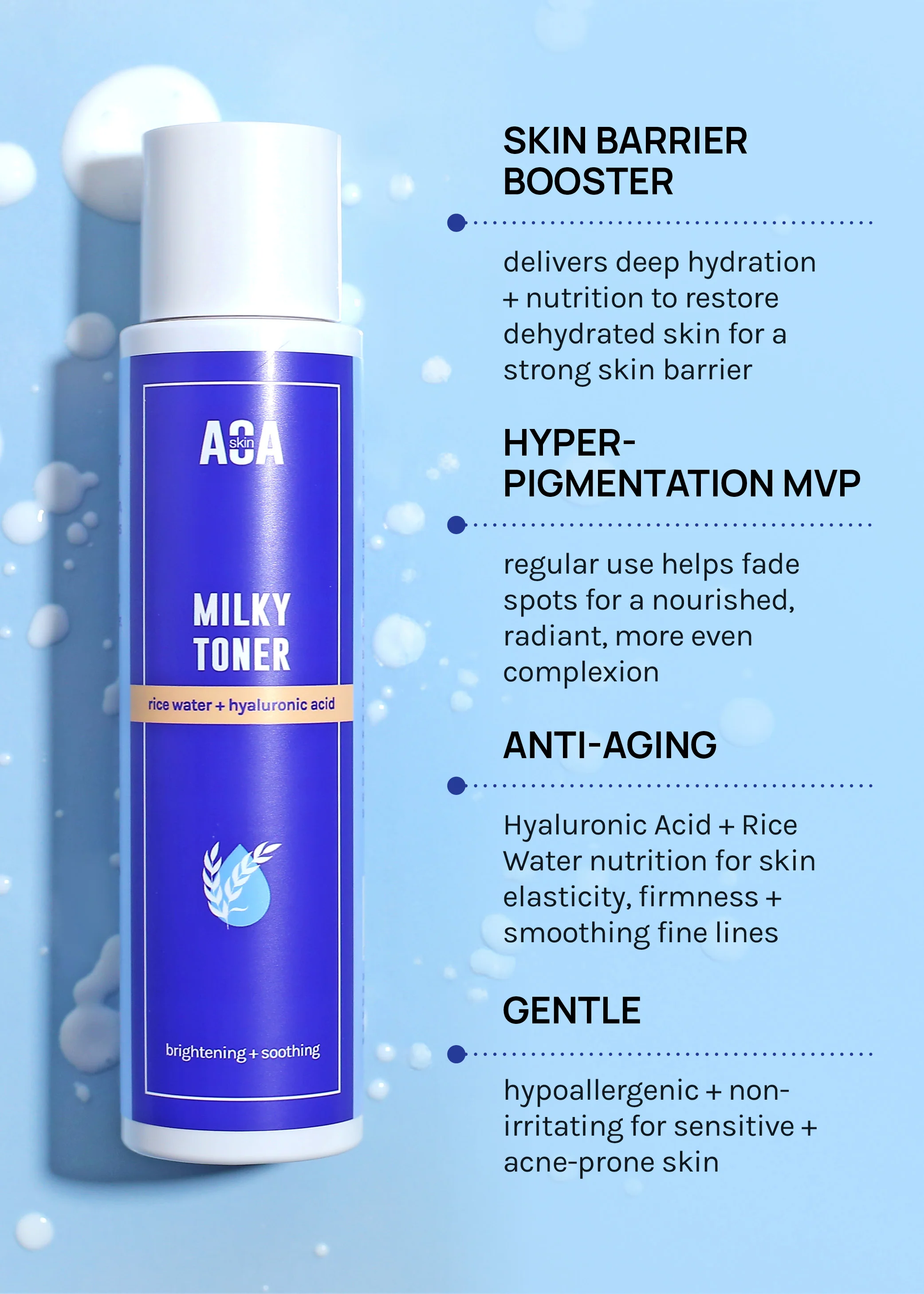 AOA Skin Hyaluronic Milky Toner - Mrs Treak