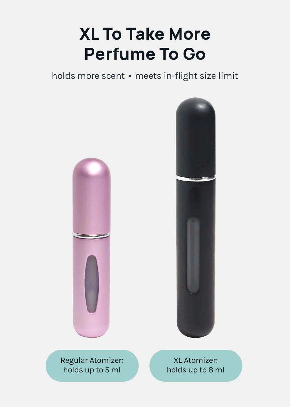 Miss A XL Refillable Perfume Atomizer - Mrs Treak