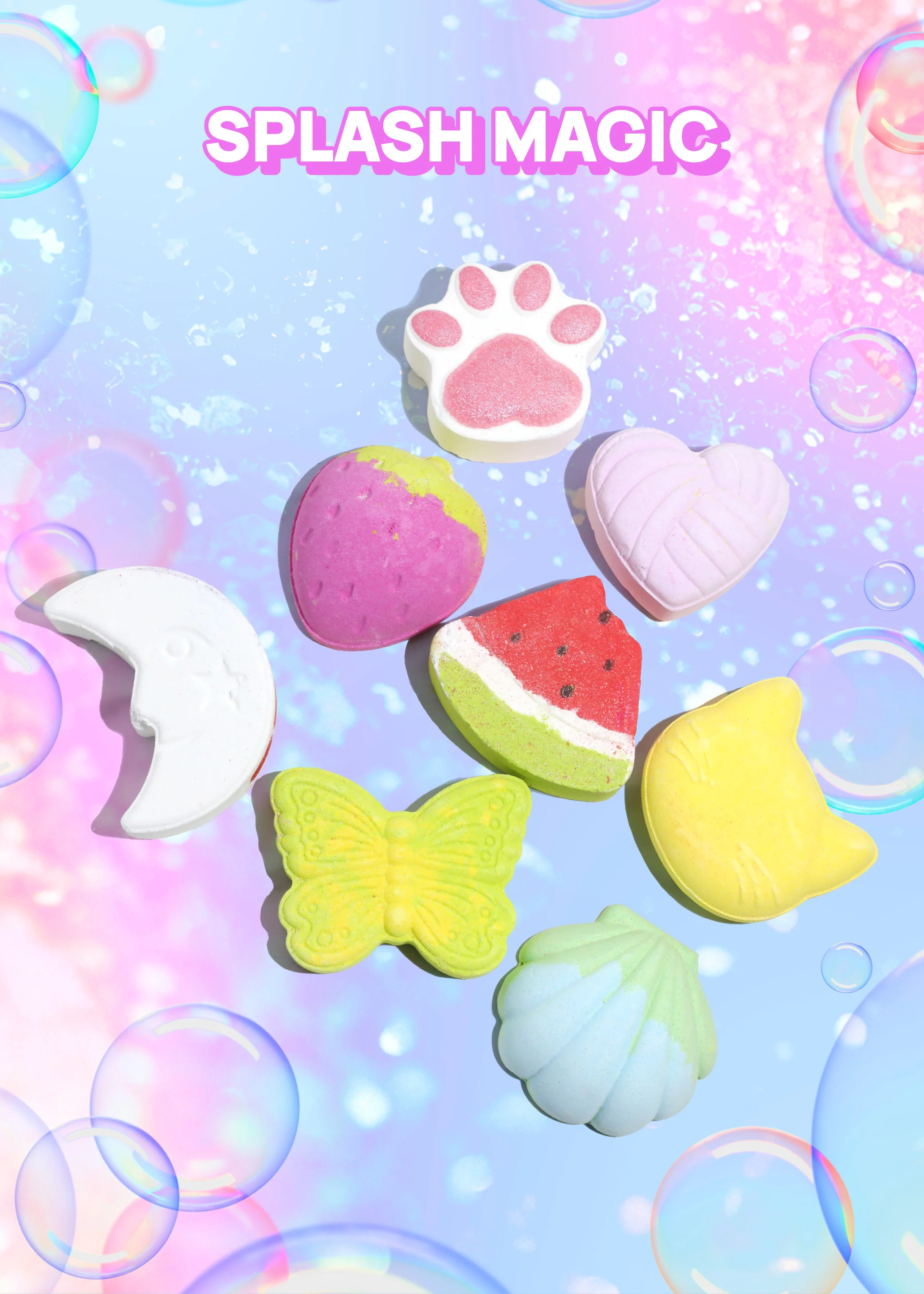 AOA Bath Bomb - Berry Magic - Mrs Treak