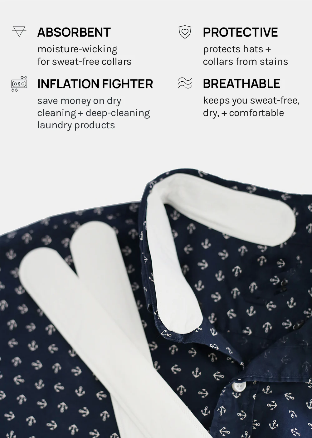 Official Key Items Hat + Collar Liners - Mrs Treak