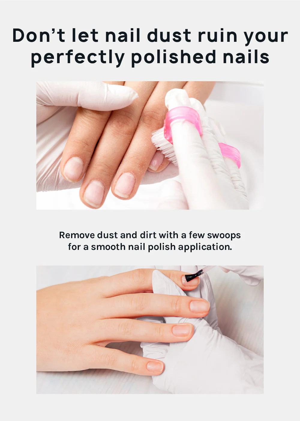 AOA Manicure Nail Cleaning Brush - Mrs Treak