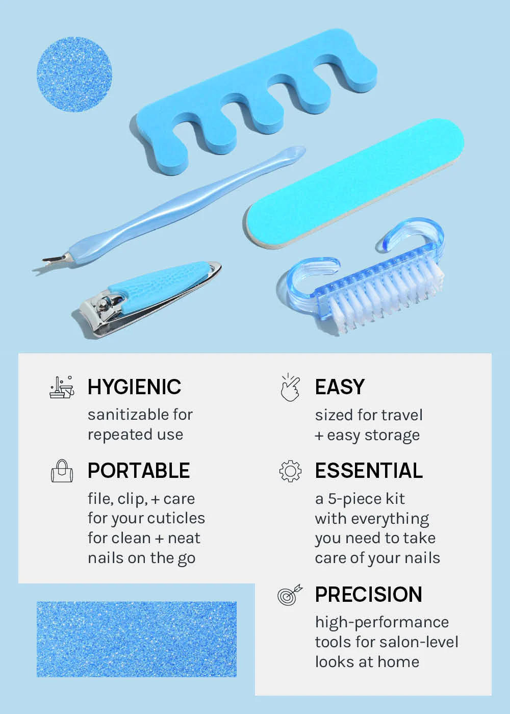 AOA Studio Quick Mani Pedi Set - Mrs Treak