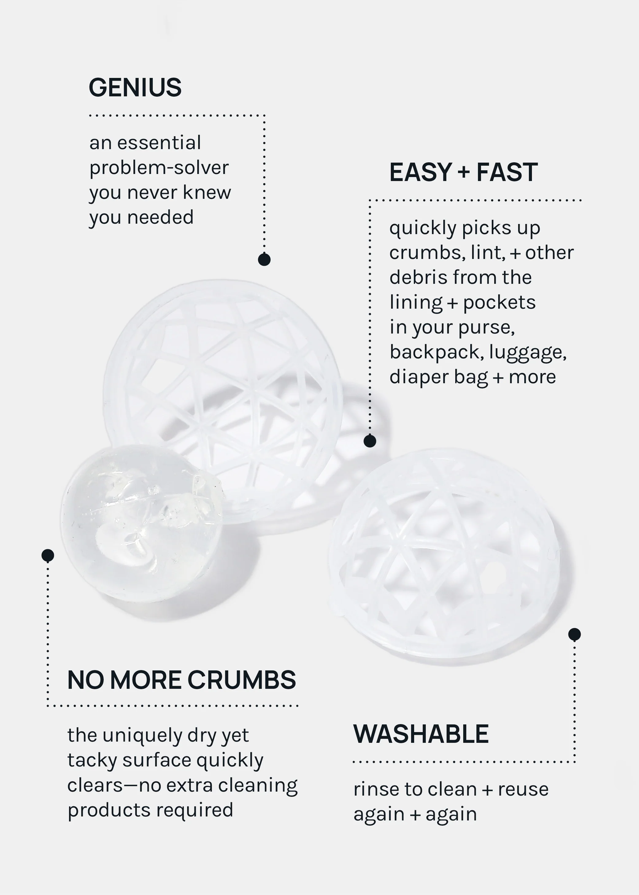 Official Key Items Dust Catcher Purse Ball - Mrs Treak