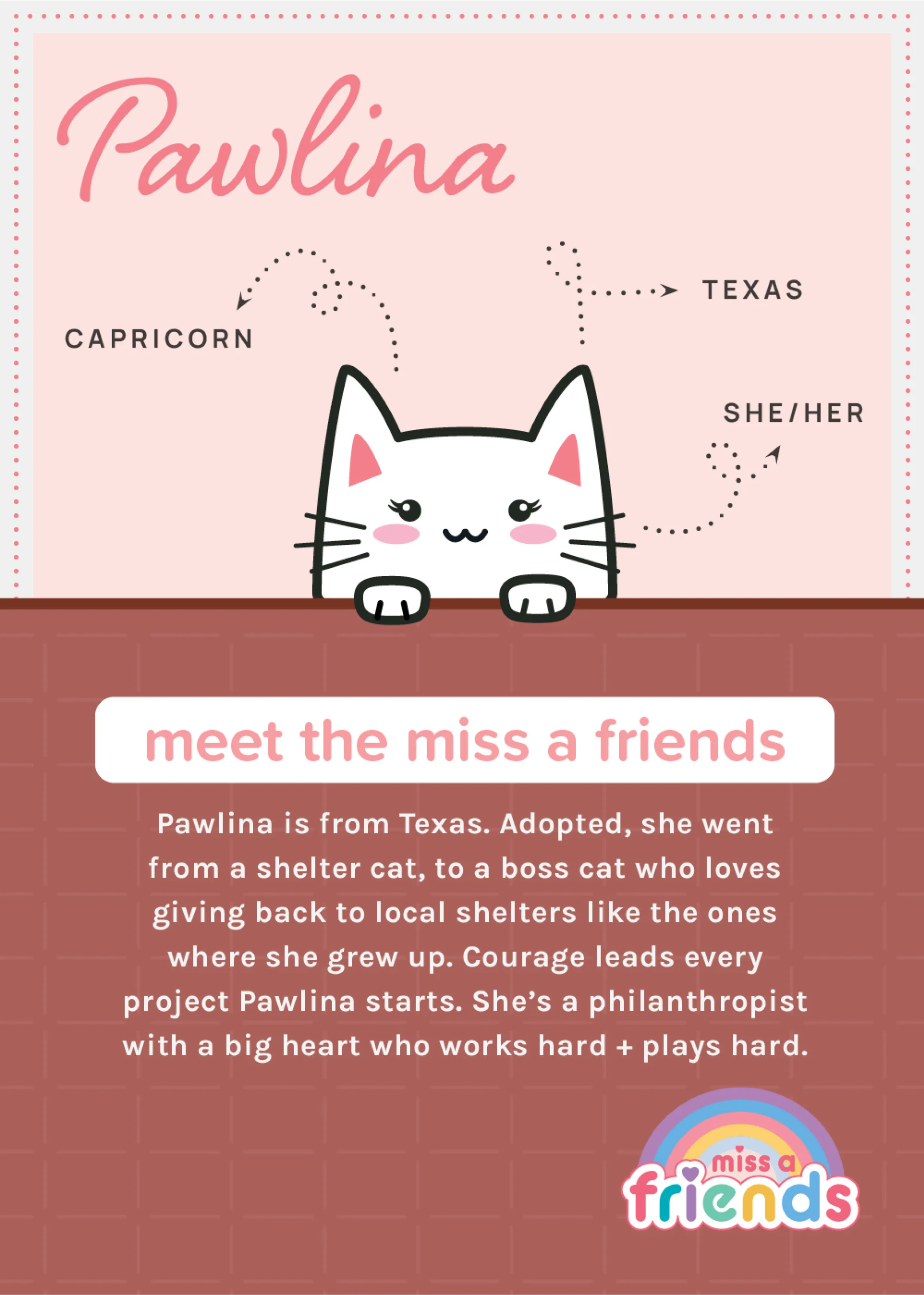 Miss A Friends Sleeping Mask - Mrs Treak