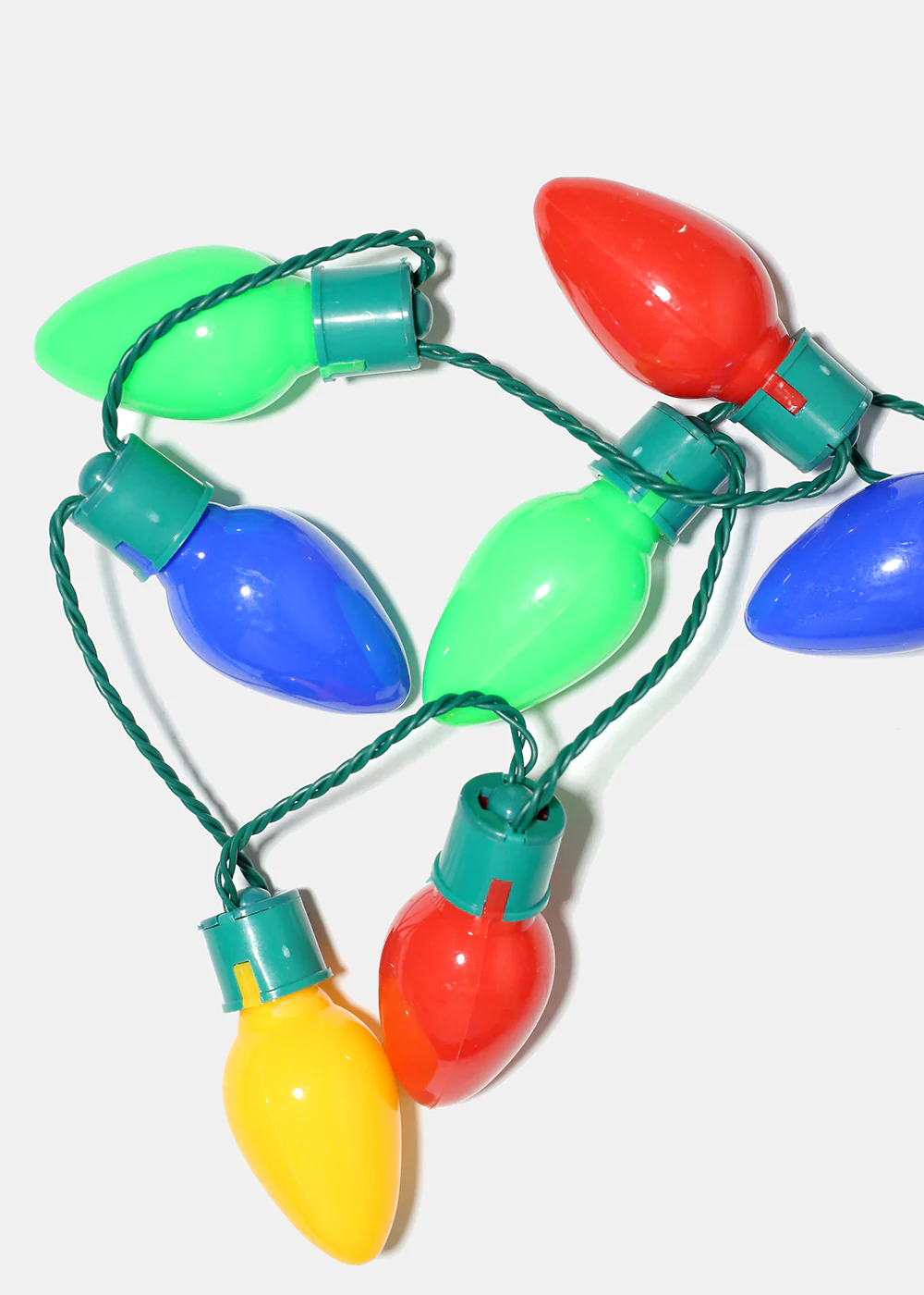 Christmas Lights Necklace - Mrs Treak