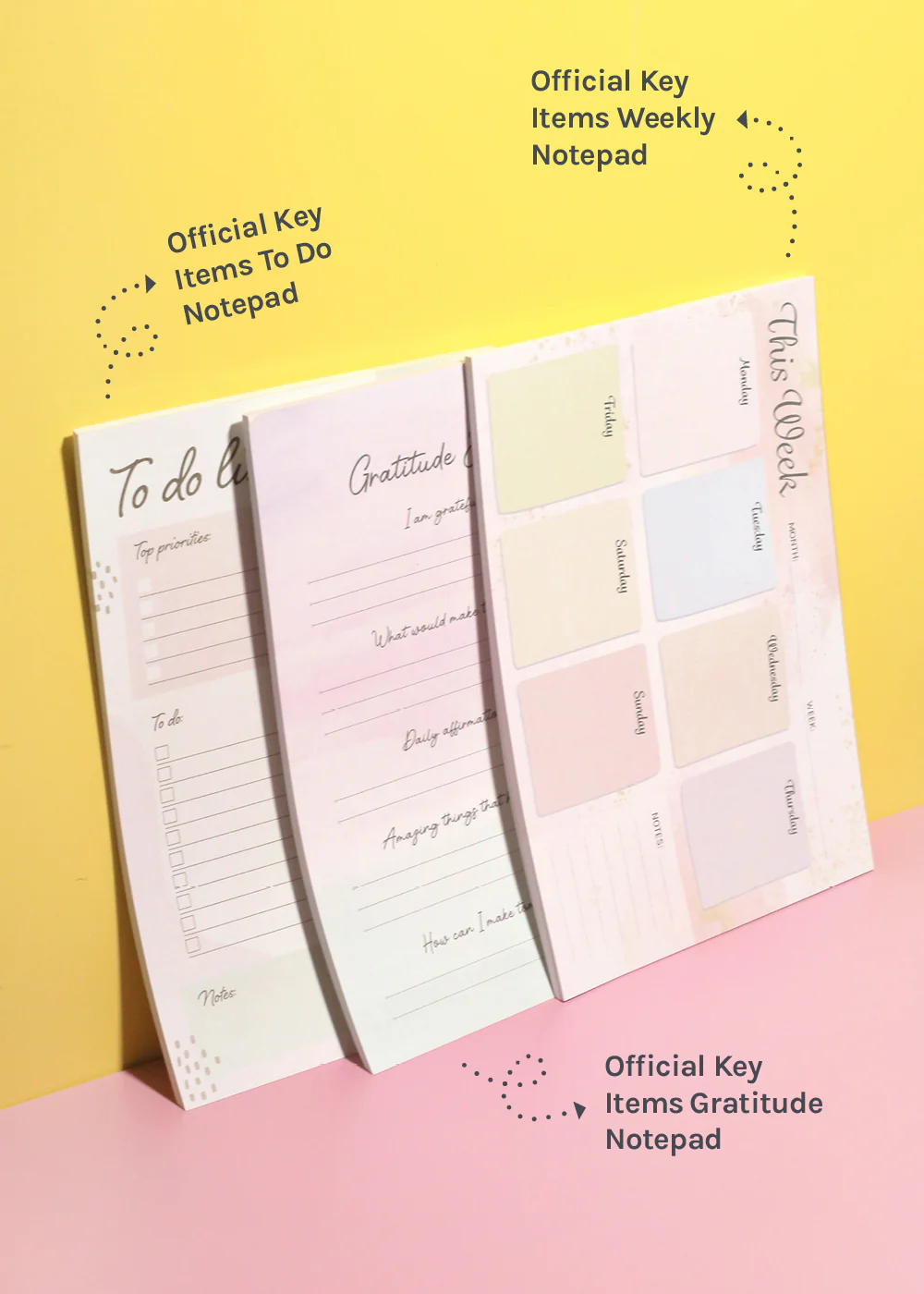 Official Key Items To Do Notepad - Mrs Treak