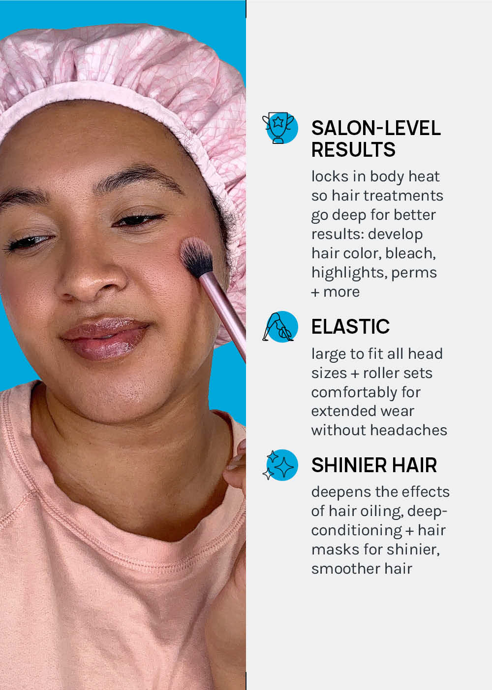 a2o Lab Deep-Conditioning Heat Processing Shower Cap - Mrs Treak