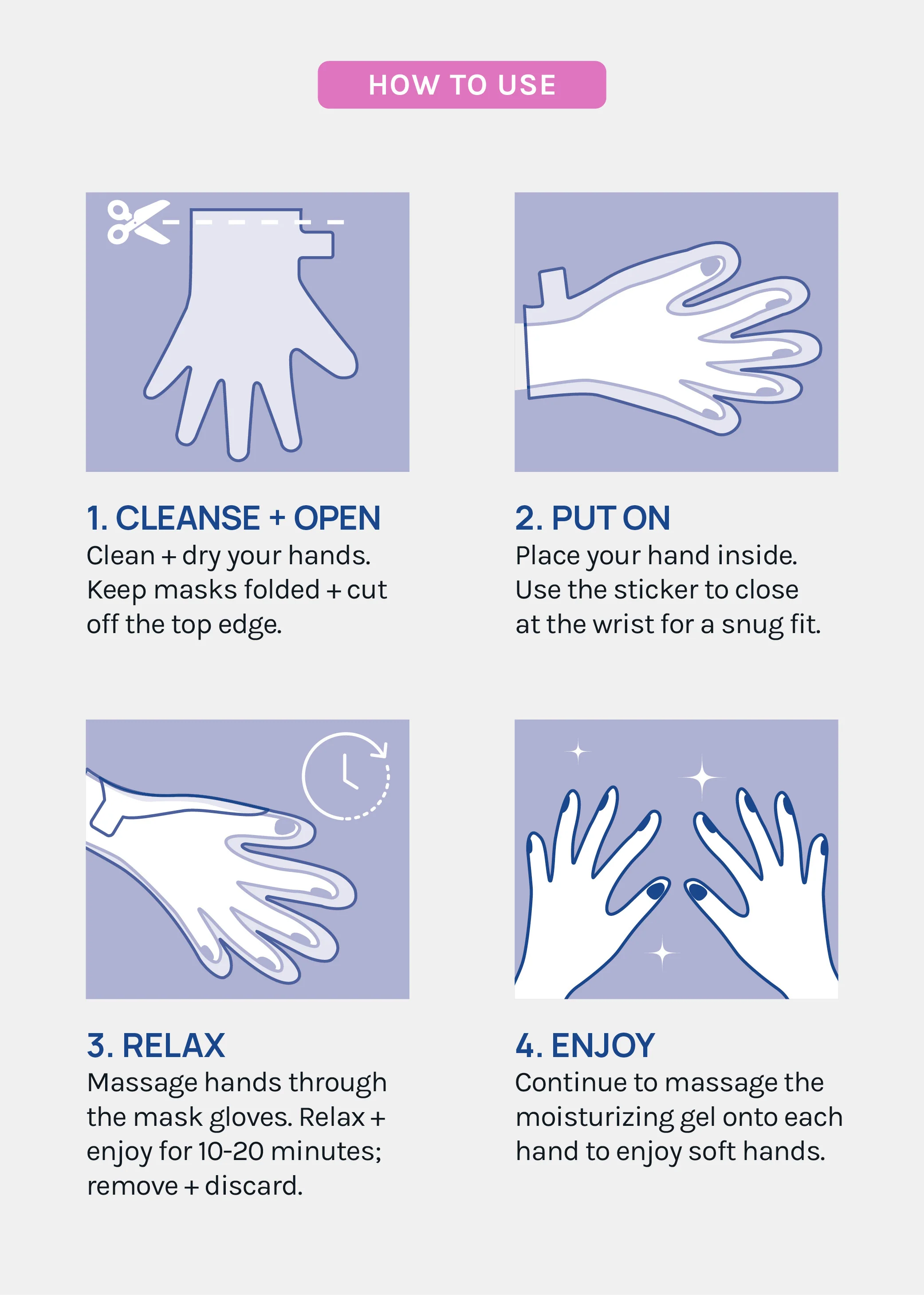 AOA Skin Gardenia Hand Sheet Mask - Mrs Treak