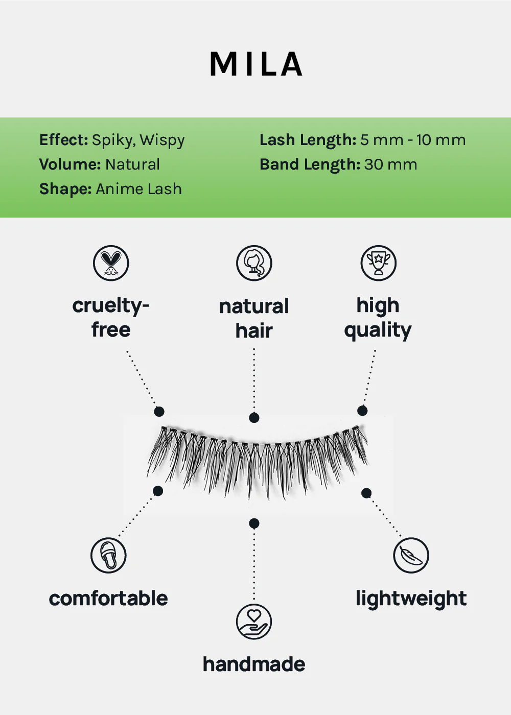 AOA Studio Eyelashes - Mila - Mrs Treak