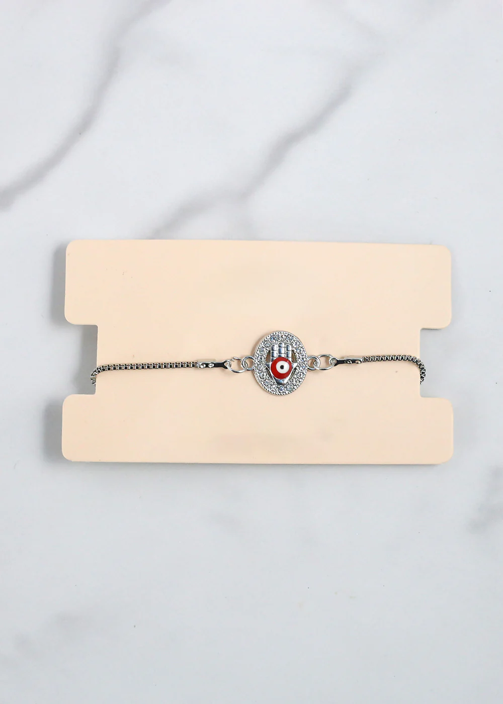 Hamsa Hand Adjustable Bracelet - Mrs Treak