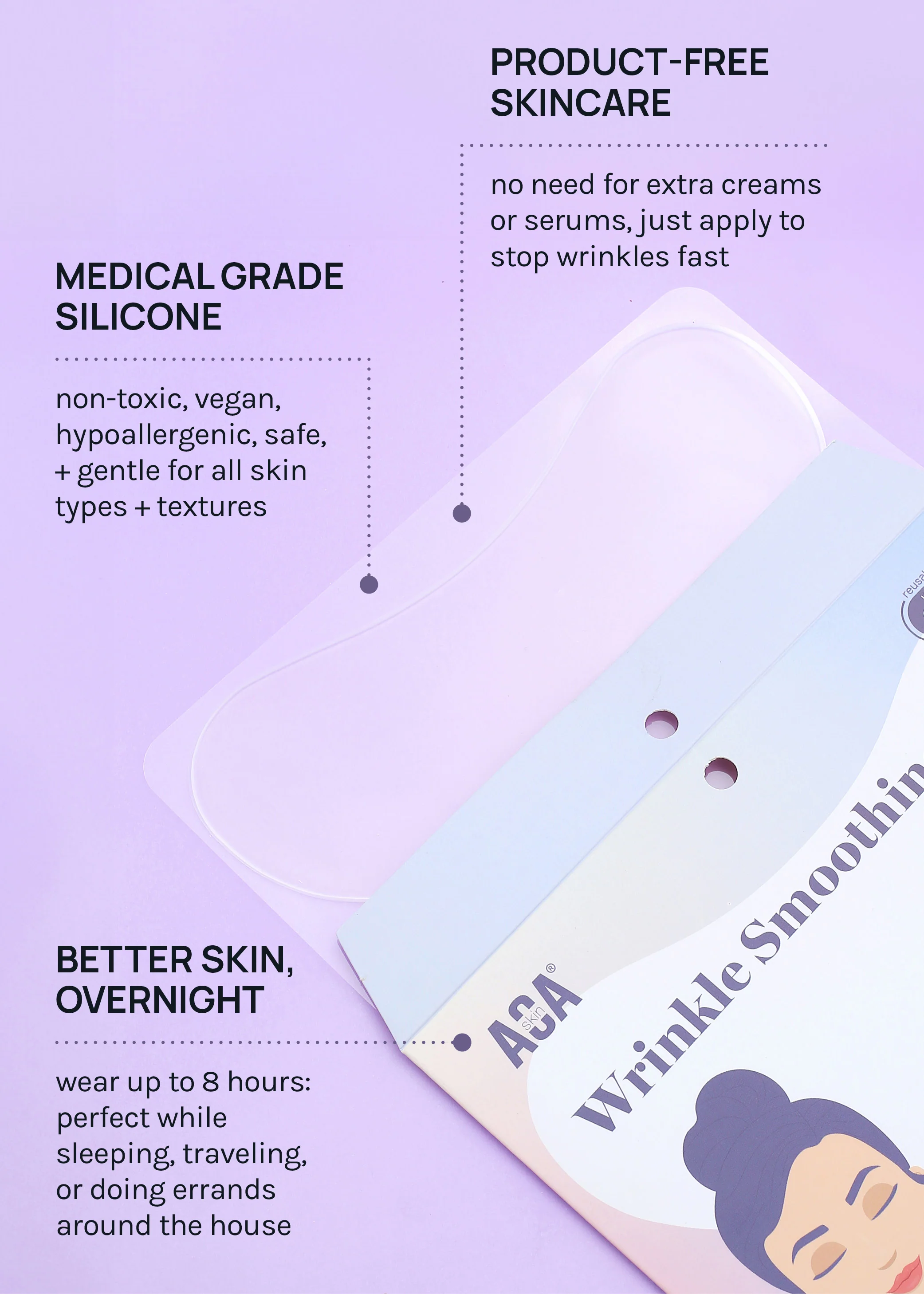 AOA Skin Wrinkle Smoothing Patch �C Chest - Mrs Treak