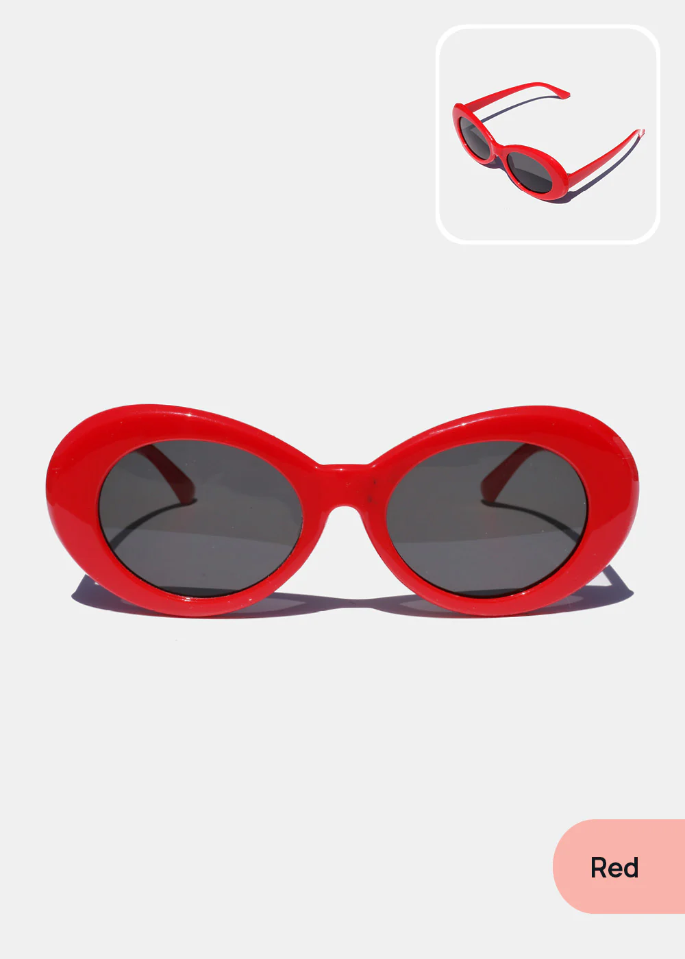 Retro Oval Glasses - Mrs Treak