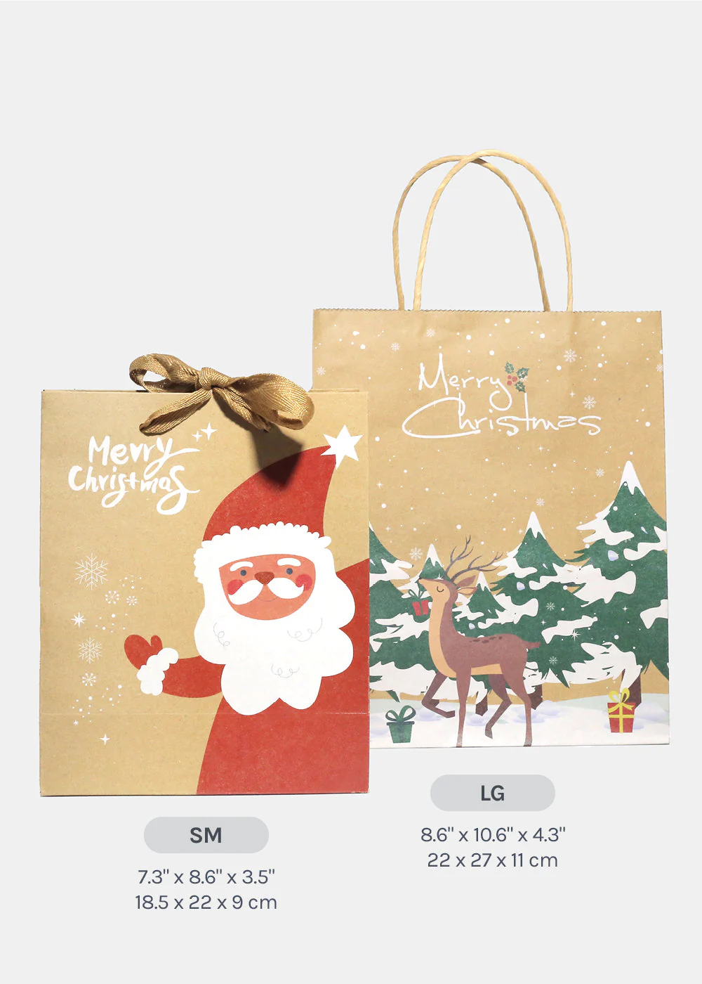 Official Key Items Christmas Paper Bags - Mrs Treak