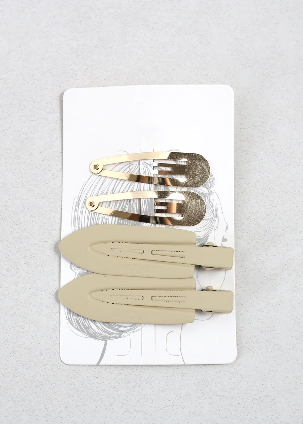 2 Pair Hair Clips - Mrs Treak