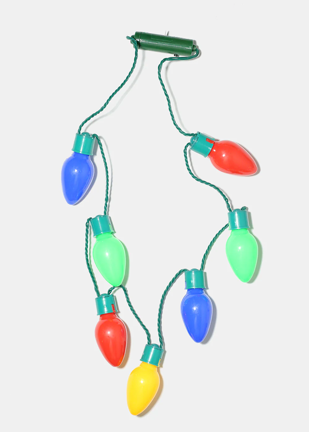Christmas Lights Necklace - Mrs Treak