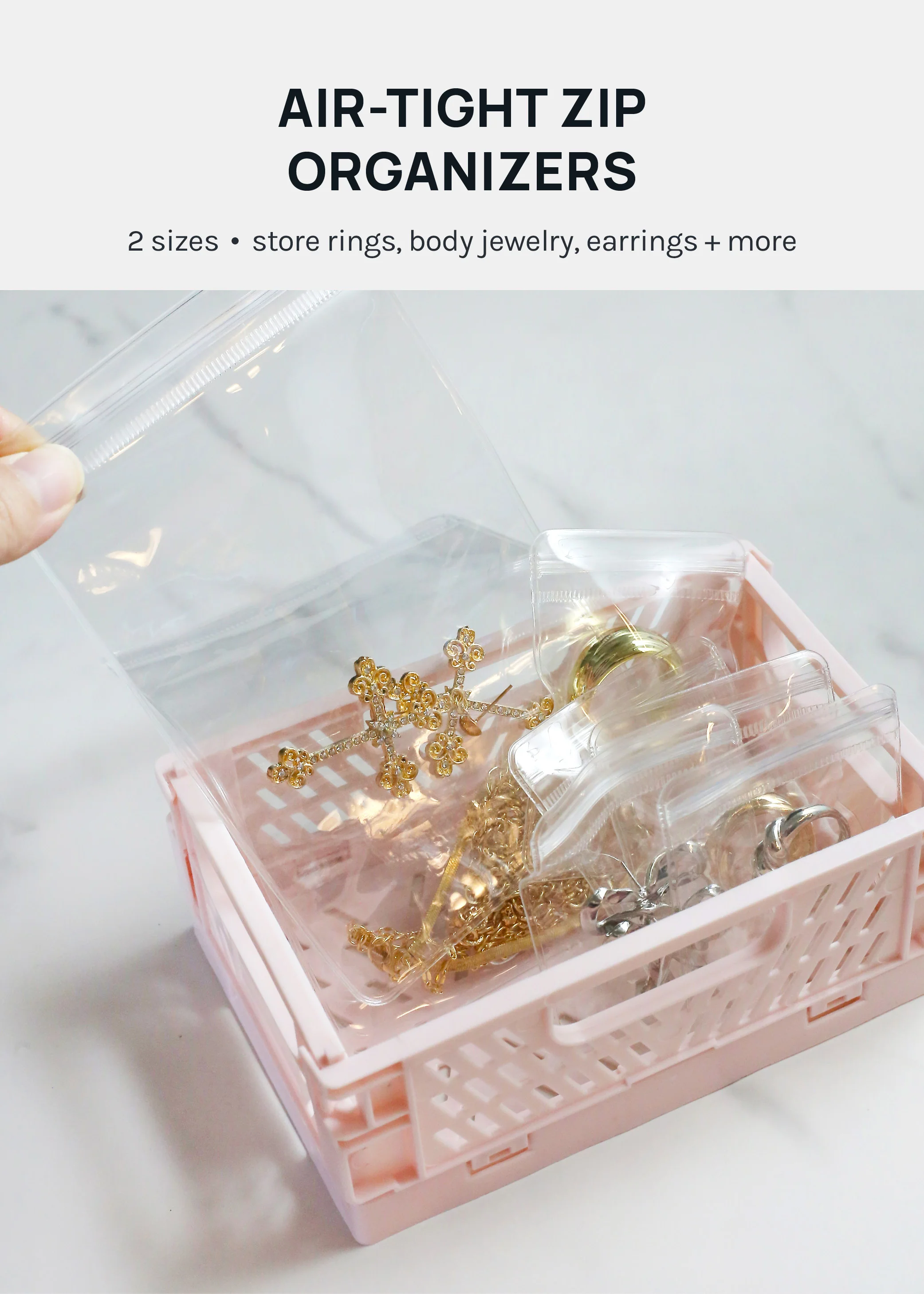 Miss A Anti-Tarnish Jewelry Bags - Mrs Treak