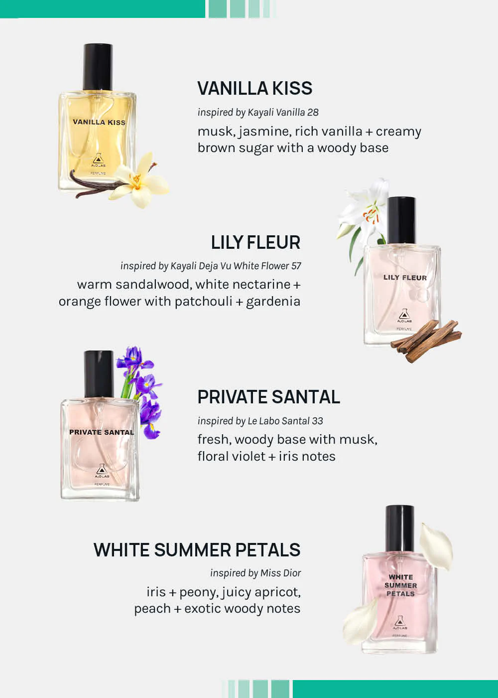 a2o Lab Full-Size Perfume Bundle - Mrs Treak