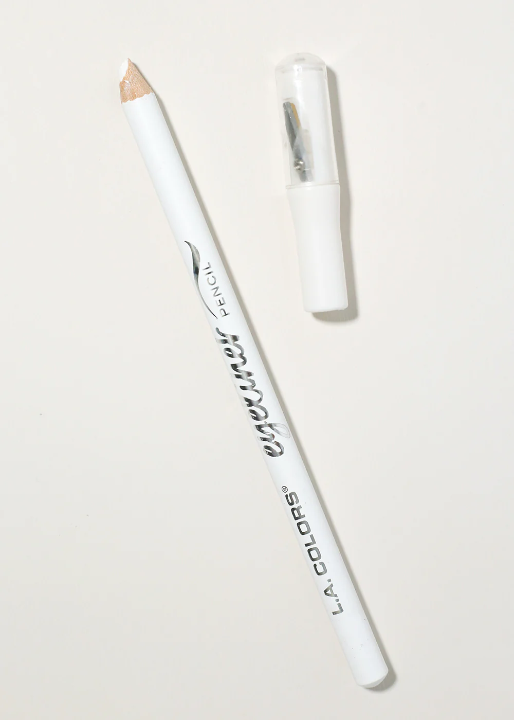 On Point Eyeliner Pencil w/built-in Sharpener - White - Mrs Treak