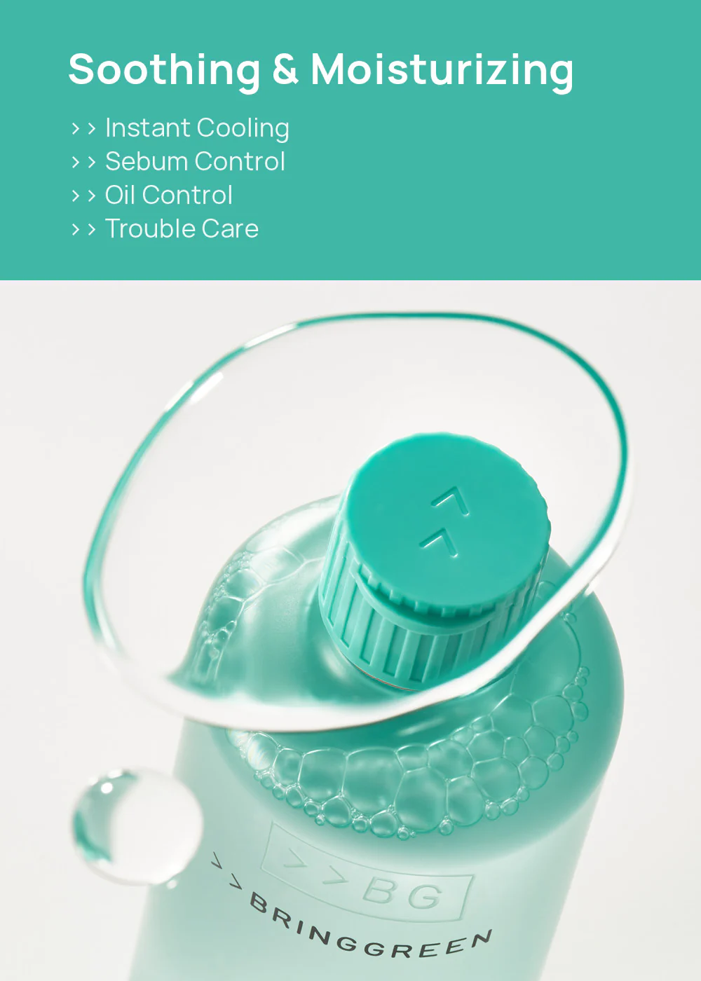 BRINGGREEN Tea Tree Cica Soothing Toner - Mrs Treak