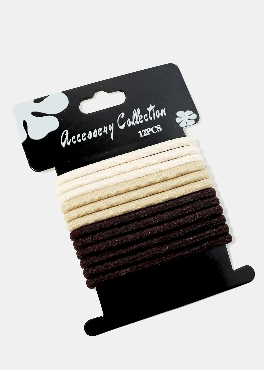 12-Piece Neutral Hair Ties - Mrs Treak