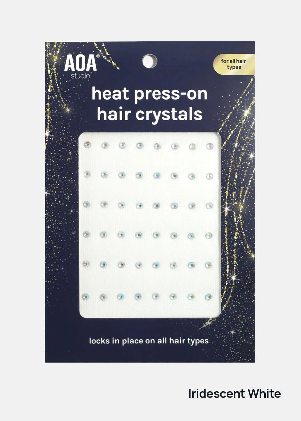 AOA Heat Press-On Hair Crystals - Mrs Treak
