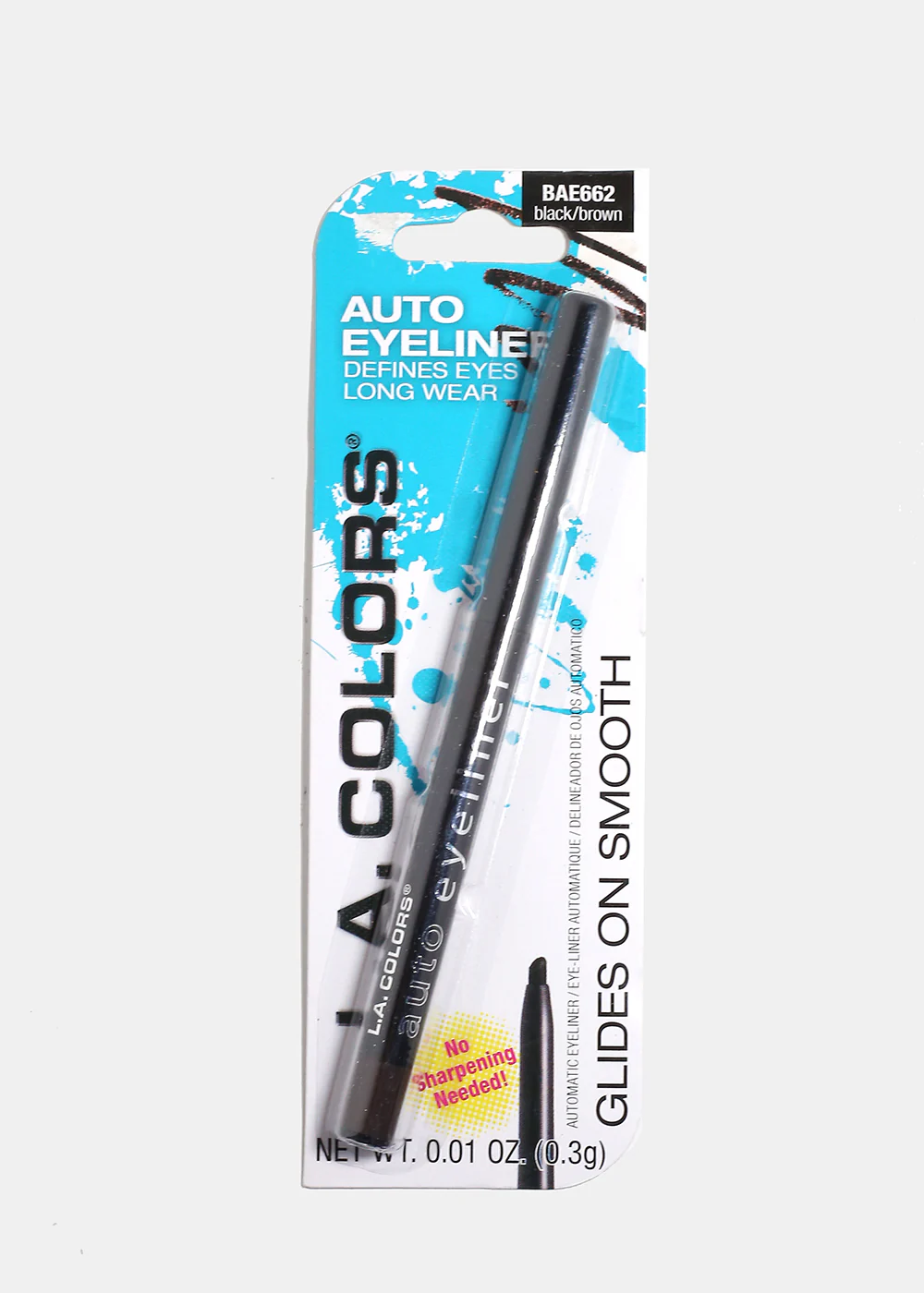 L.A. Colors - Eyeliner Pencil - Black Brown - Mrs Treak