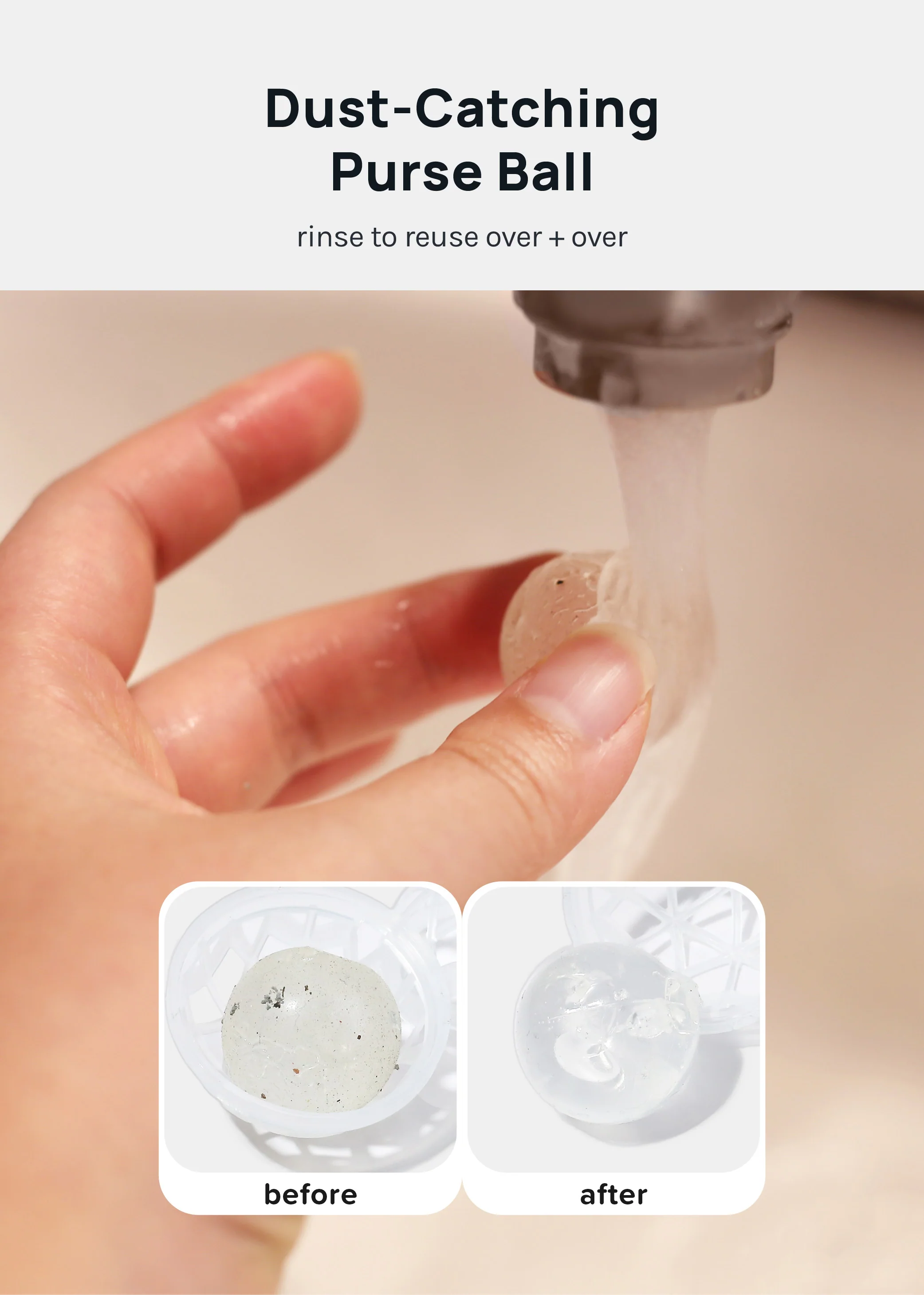 Official Key Items Dust Catcher Purse Ball - Mrs Treak