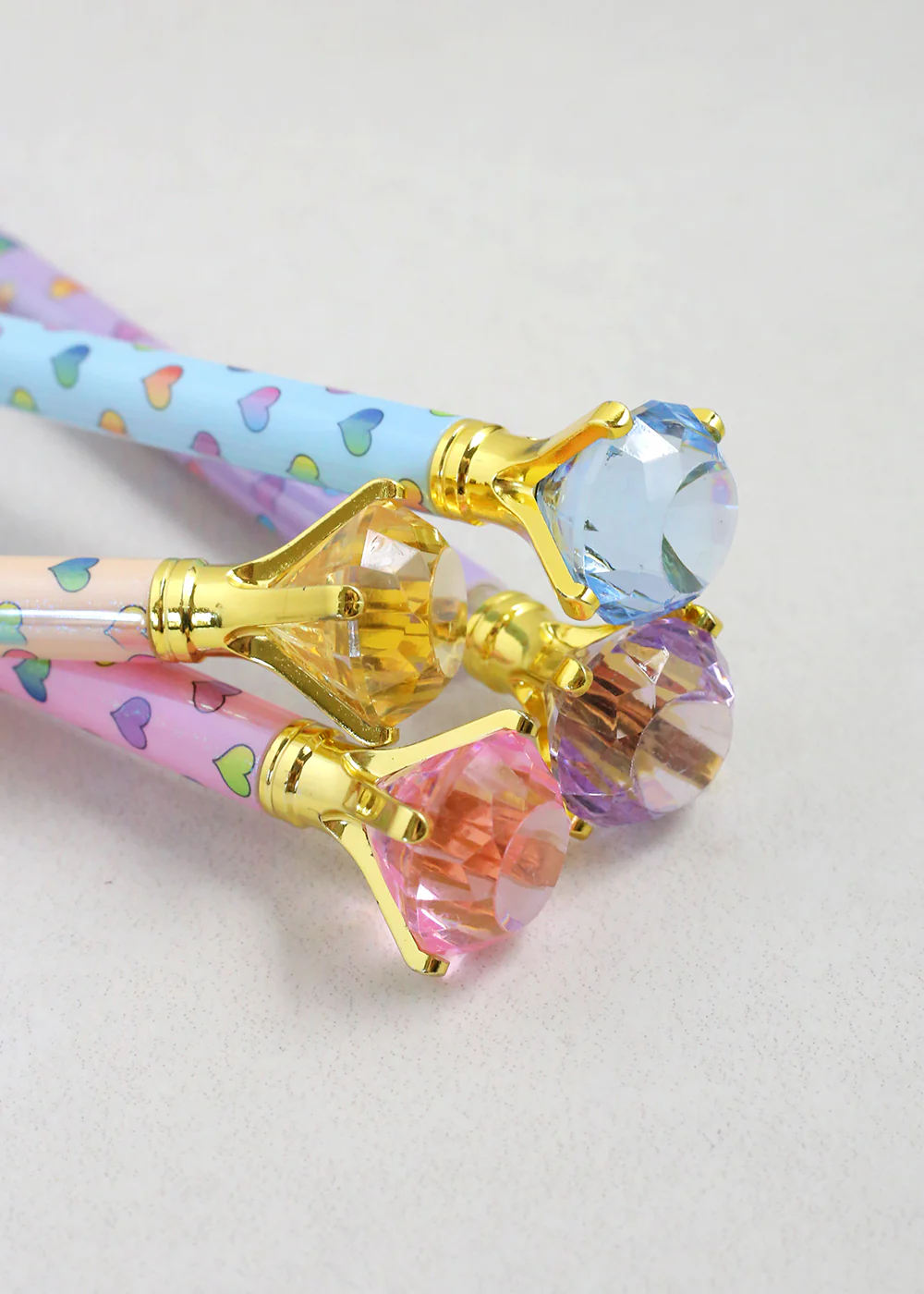 Heart & Diamond Top Pen - Mrs Treak