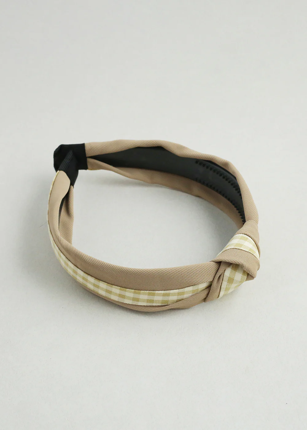 Gingham Knotted Headband - Mrs Treak