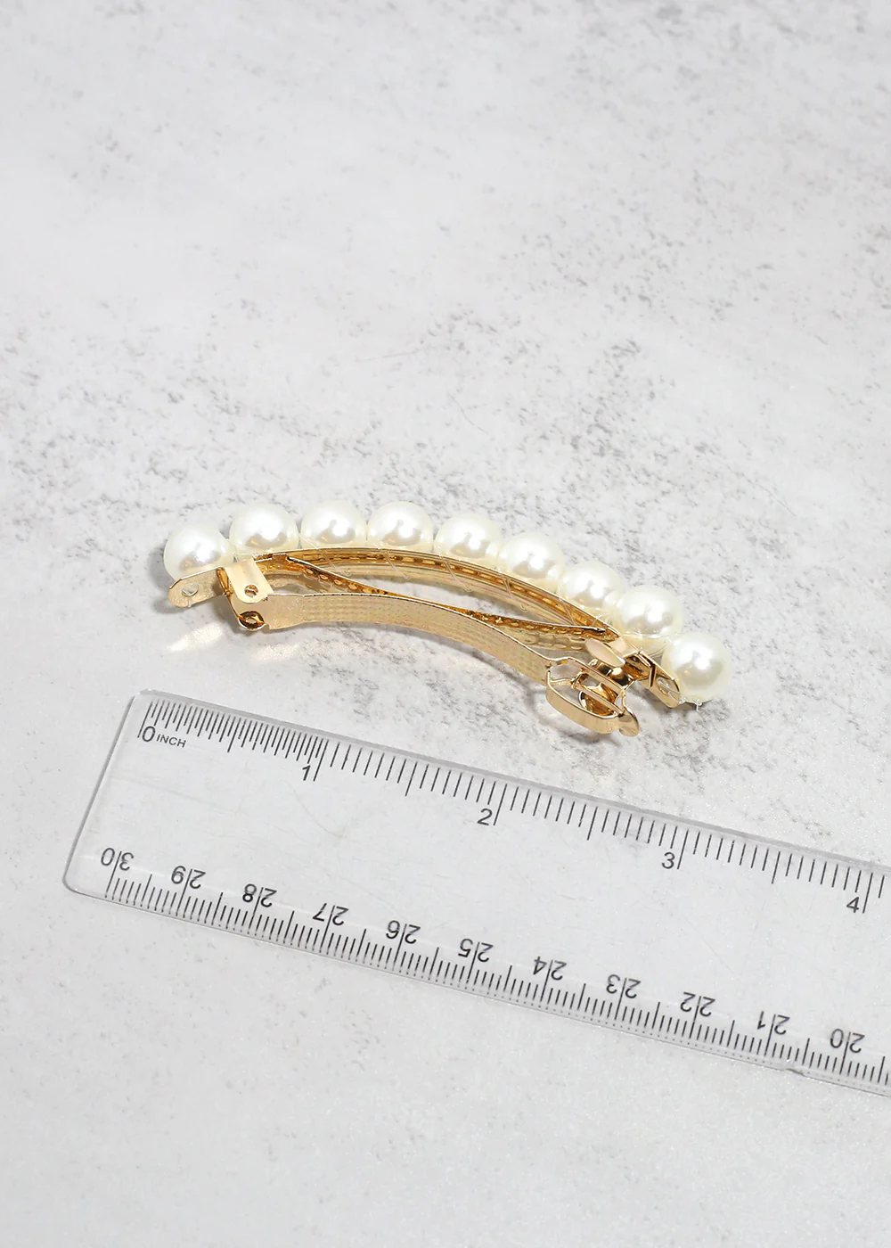Pearl Pop Gold Hair Clip - Mrs Treak