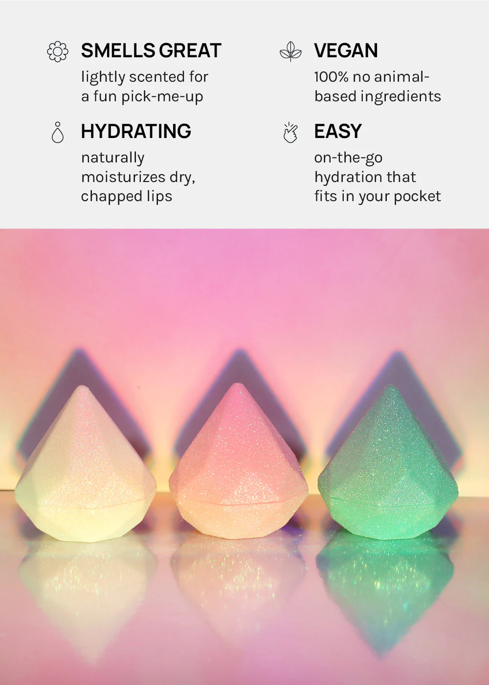 AOA Poppie's Diamond Sheer Lip Balm - Mrs Treak