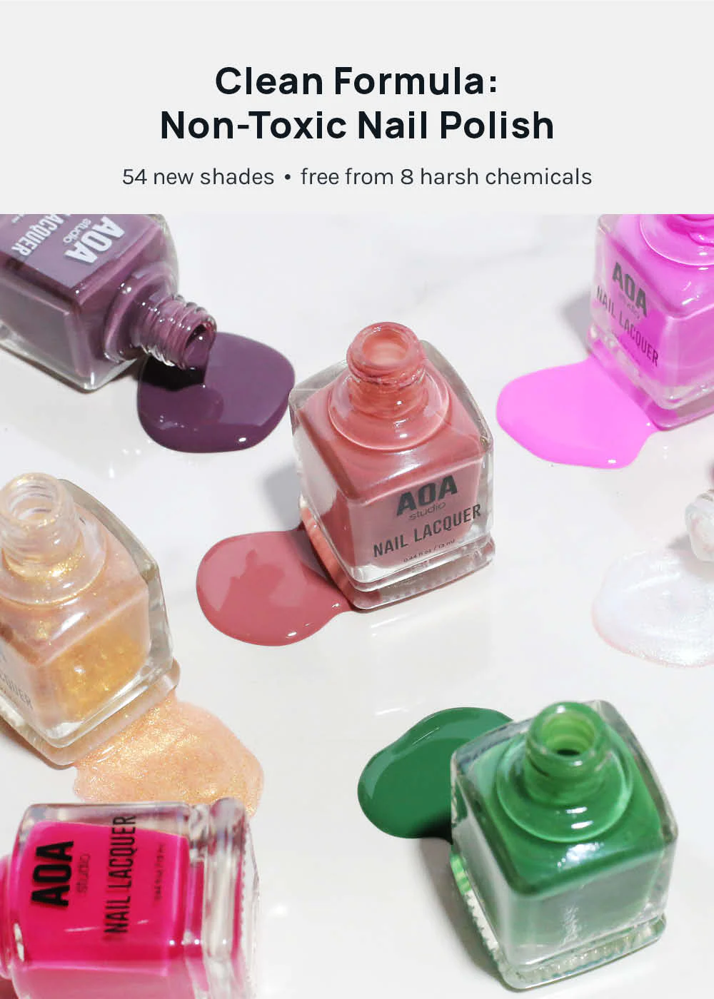 AOA Nail Lacquer �C Browns - Mrs Treak