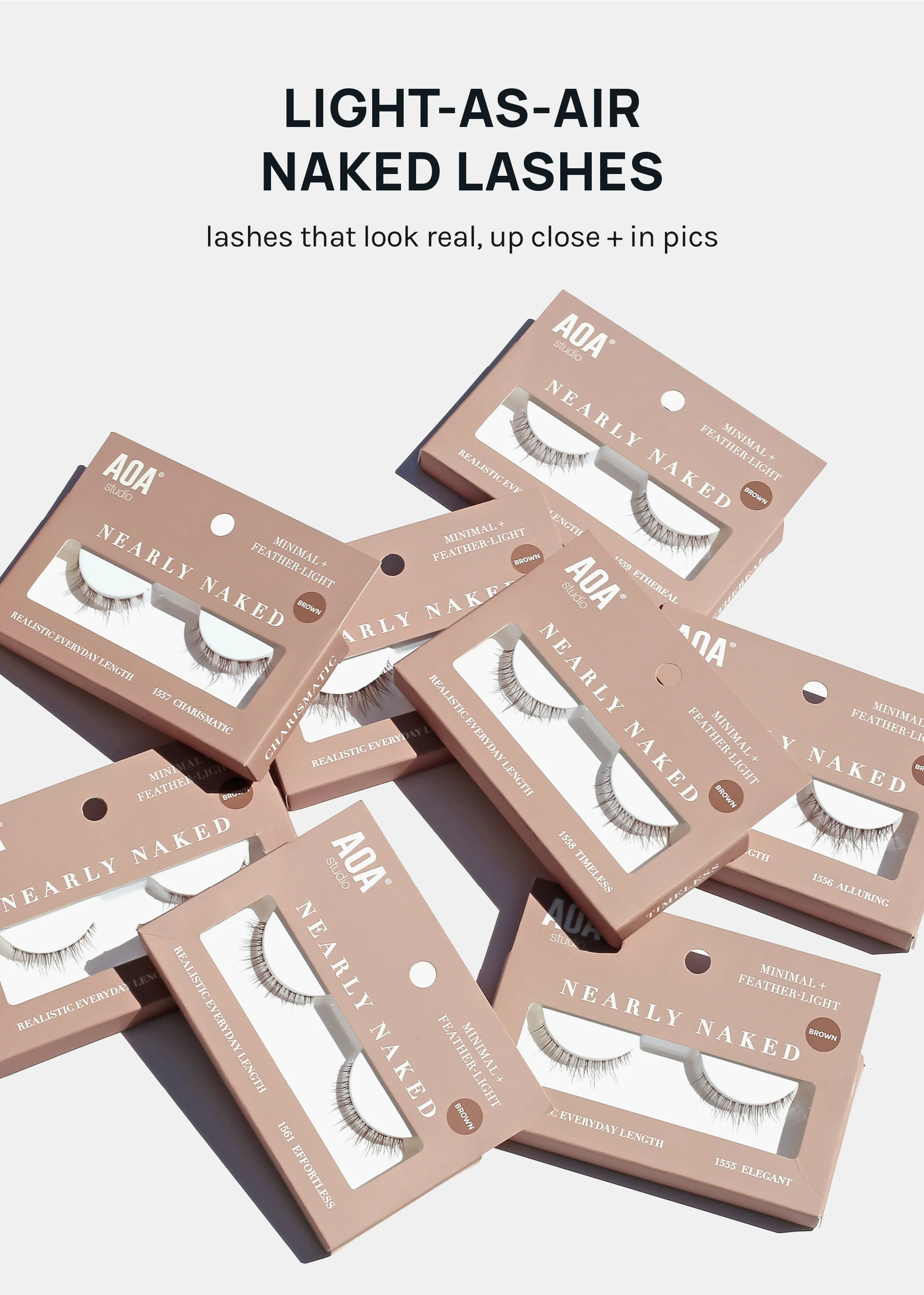 Nearly Naked Lashes �C Elegant - Mrs Treak
