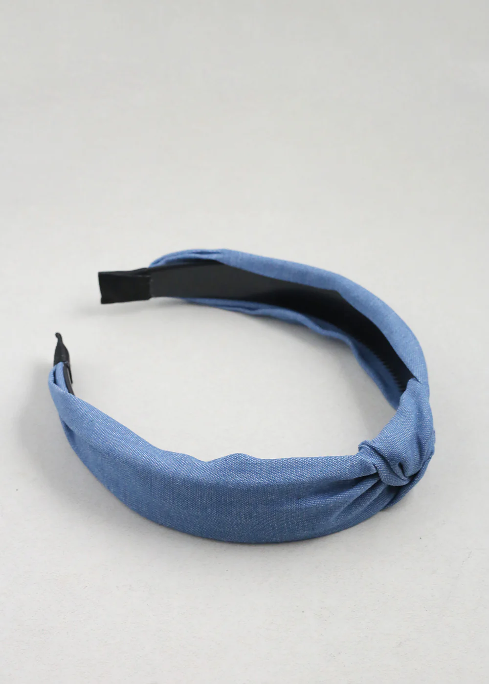 Denim Top Knot Headband - Mrs Treak