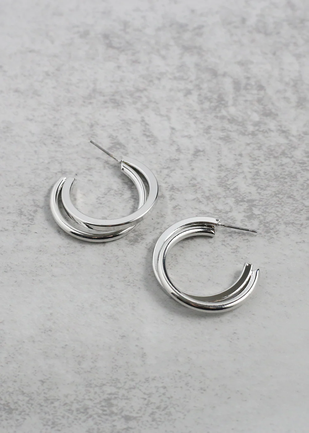 Bold Double Hoop Earrings - Mrs Treak