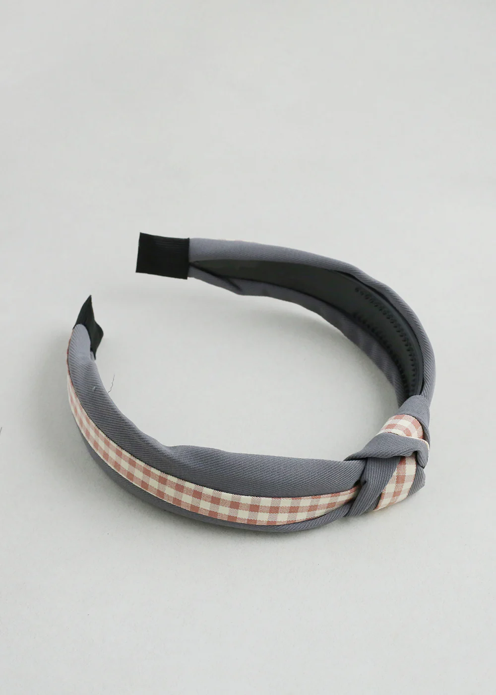 Gingham Knotted Headband - Mrs Treak