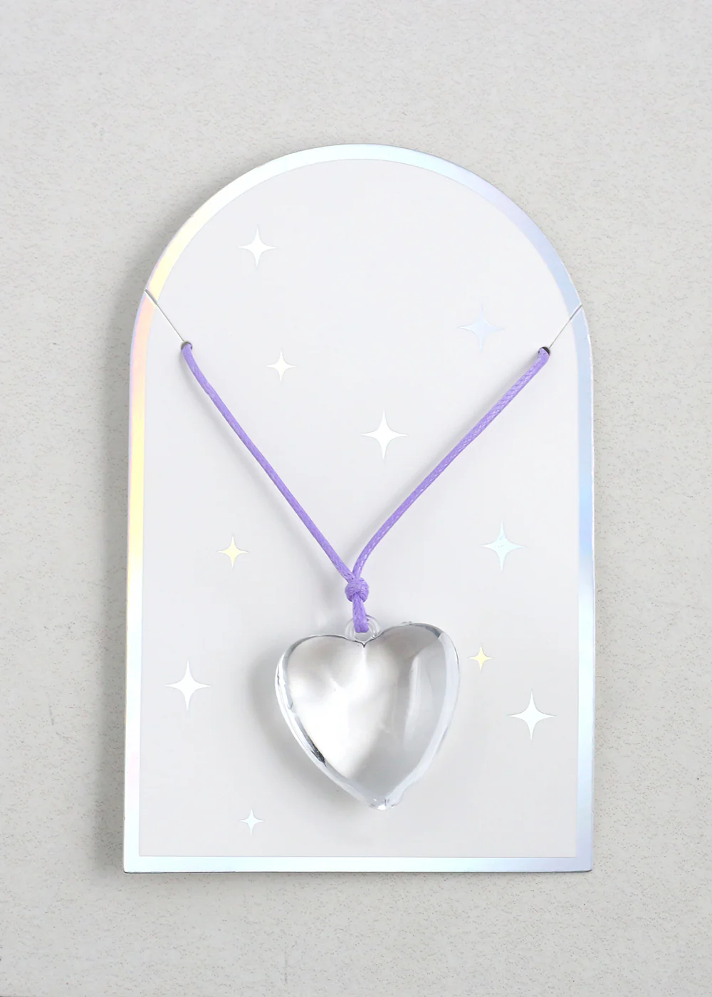 Crystal Heart Necklace - Mrs Treak