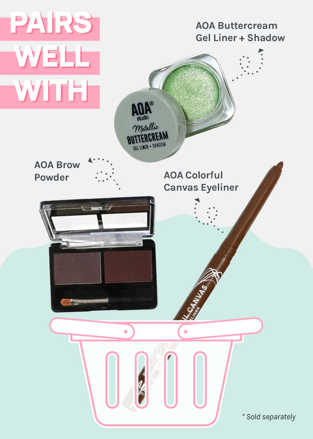 AOA Wing Eyeliner Brush - Mrs Treak