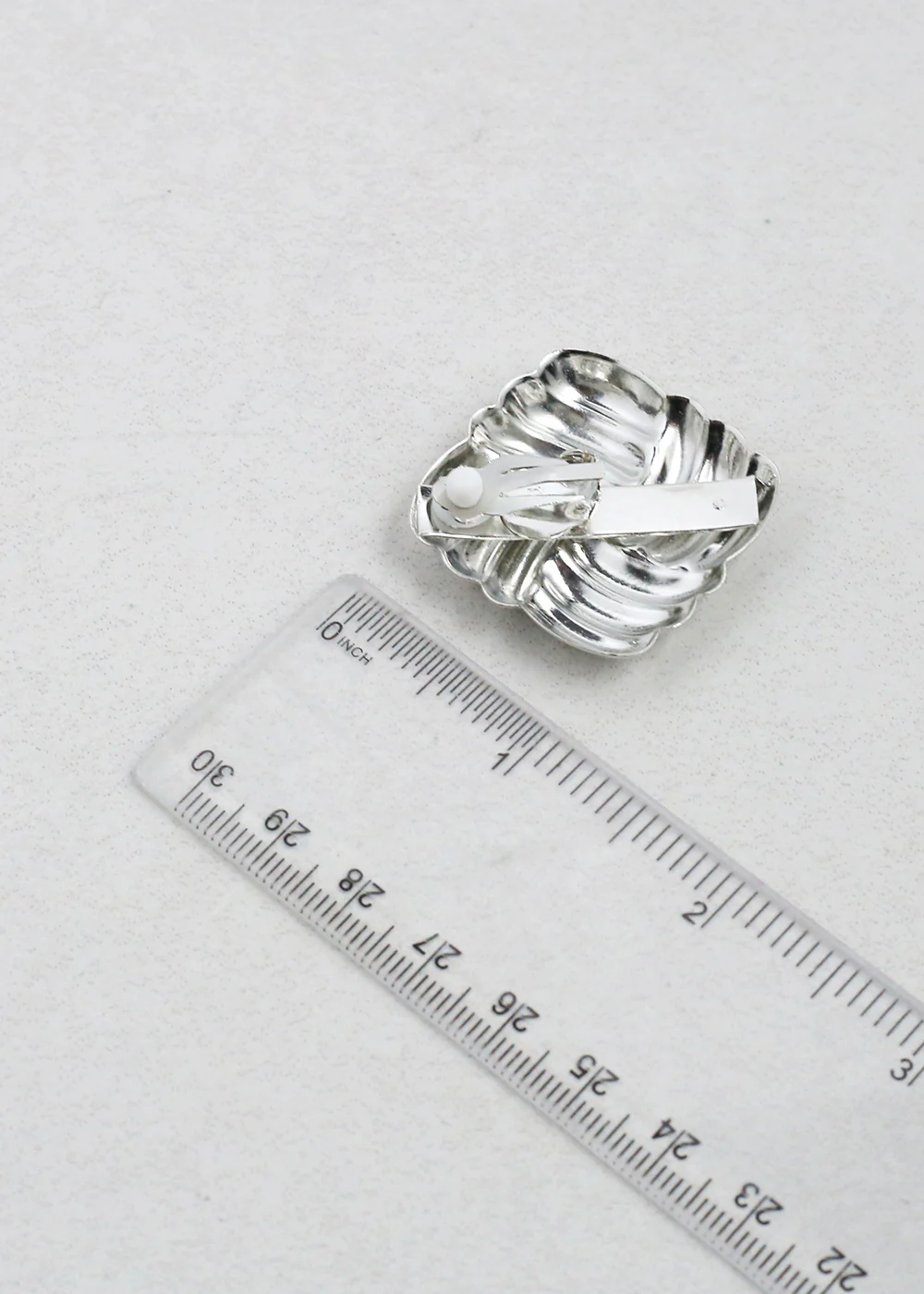 Vintage-Inspired Woven Square Button Earrings - Mrs Treak