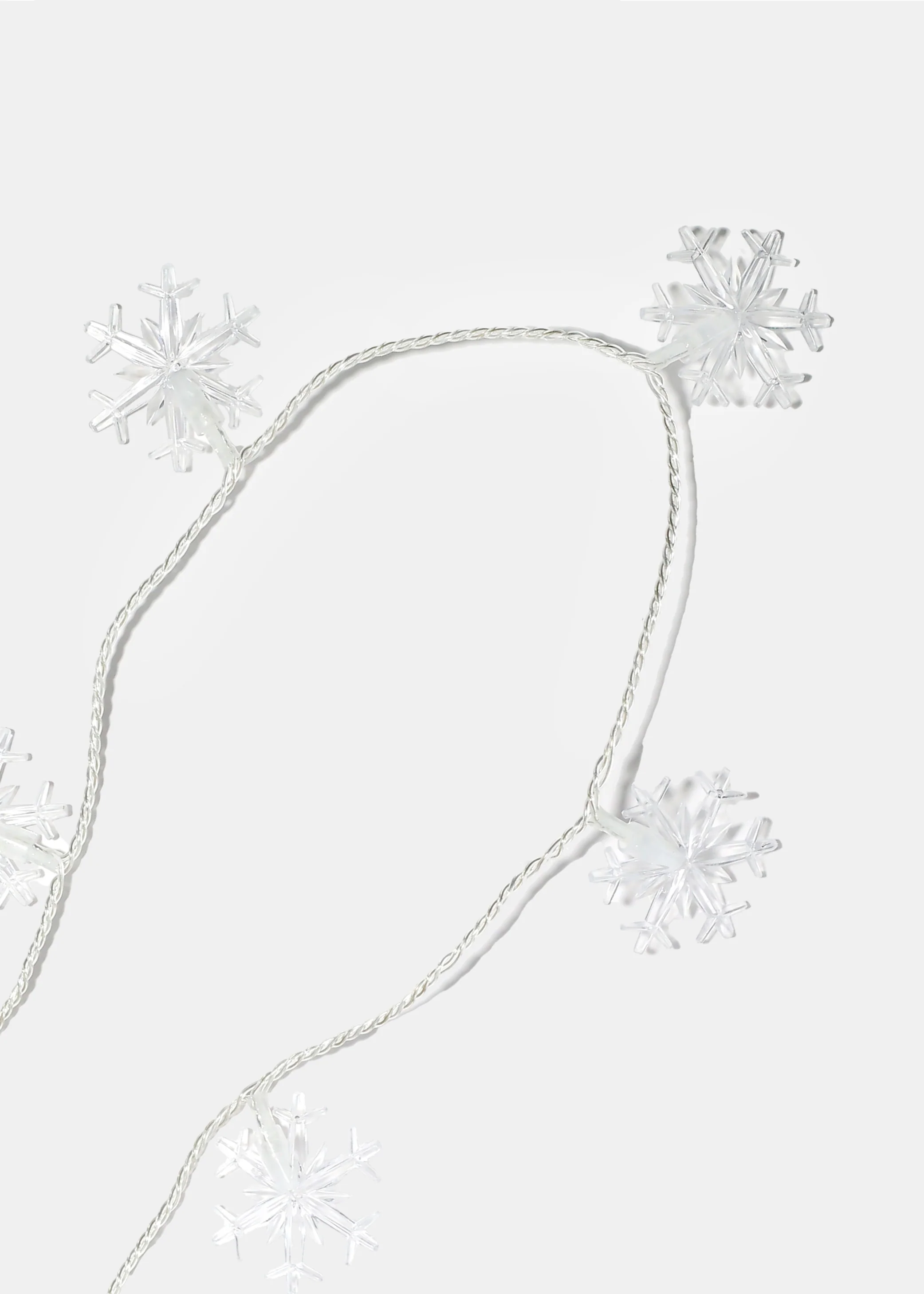 Miss A Christmas Light-Up Necklace Snowflakes - Mrs Treak